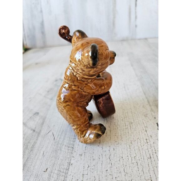 Goebel Bear‎ cello guitar 33130 figurine statue musical band - Picture 5 of 8